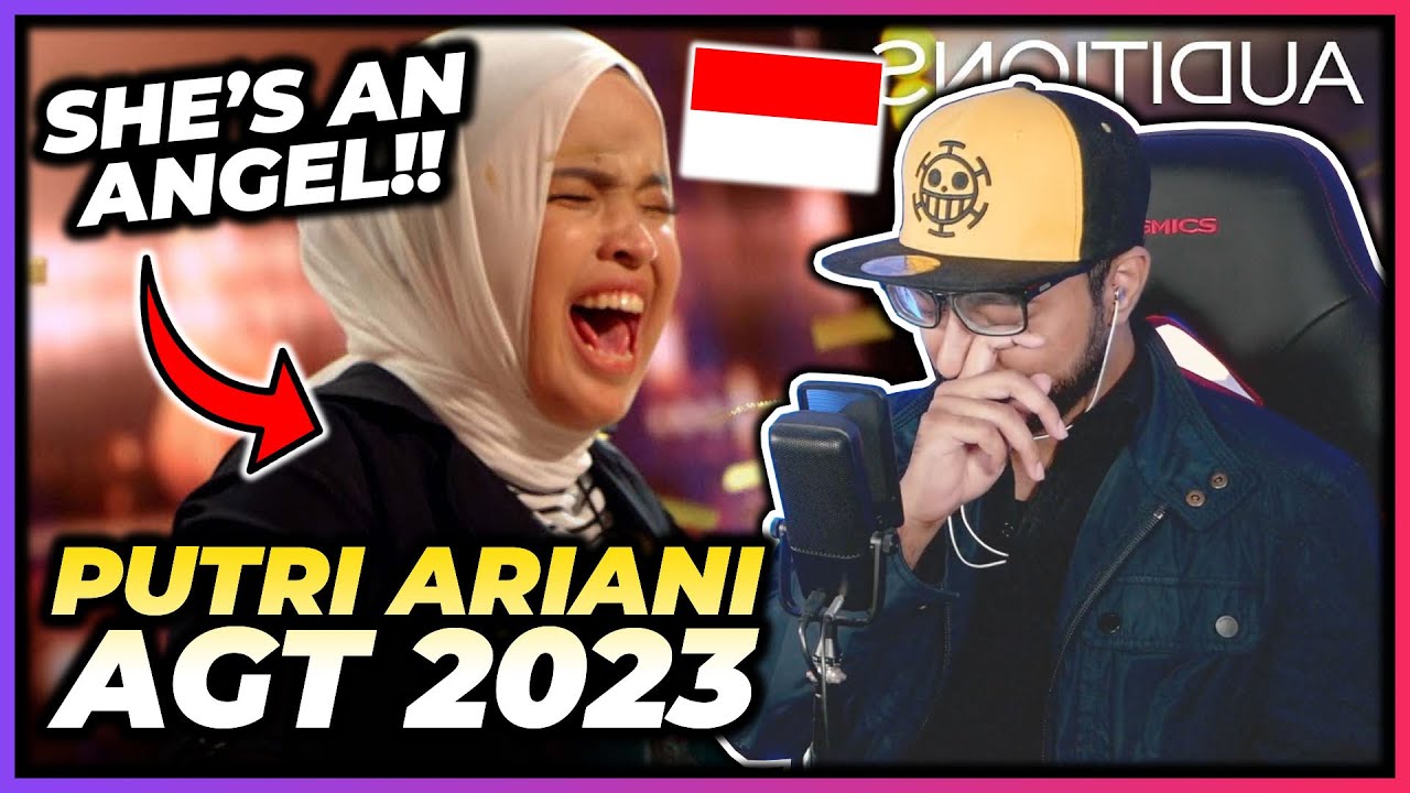 FIRST TIME REACTING TO PUTRI ARIANI AGT 2023 AUDITION GOLDEN BUZZER REACTION | SHE MADE ME CRY...