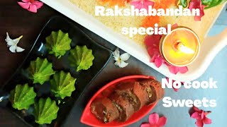 5 Mins no cooking Sweet recipes|Raksha Bandhan special recipe|Bengal gram recipe|chocolate recipe