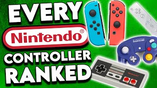 Ranking EVERY Single Nintendo Controller!