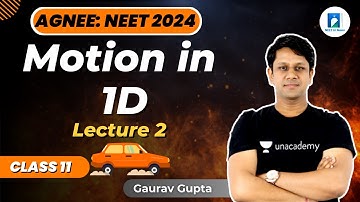 Motion in 1D | L 2 | Physics | NEET 2023/24 | Gaurav Gupta