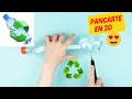 #Tableau en 3D #recycling #recyclage ♻️ bouteille #pancarte #diy #idée #peinting #اعادة_تدوير #لوحة