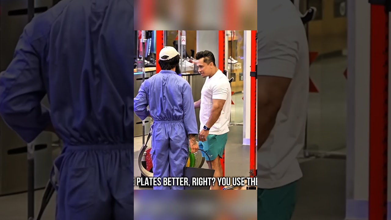 Elite Powerlifter Anatoly embarrasses a gym bro with the 32kg bucket in front of his girl