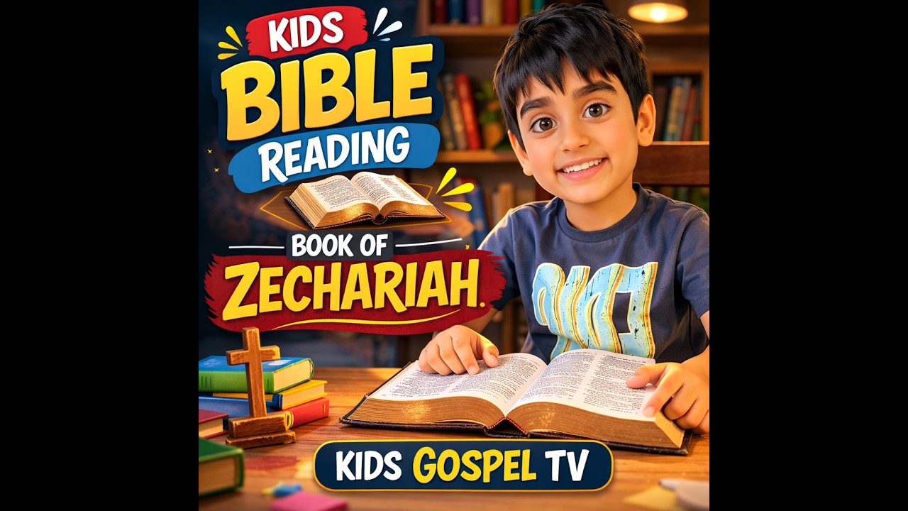 Kids Bible Reading – Book of Zechariah Explained for Children | Kids Gospel TV