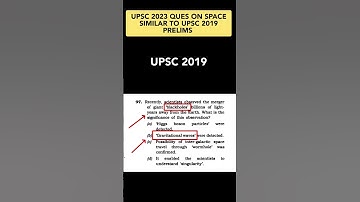 UPSC 2023 TOUGH QUES ON SPACE SIMILAR TO UPSC 2019 |PYQ ANALYSIS| CSE 2024 PRELIMS STRATEGY