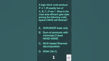 Digital Design Quiz on Combinatorial design 03