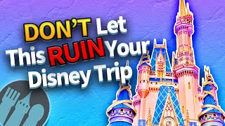 The STRANGEST Things You’d Never Expect to RUIN Your Disney Trip