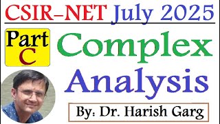 Complex Analysis PART C Solution | CSIR NET JULY 2025 | Fully Short Cut Tricks