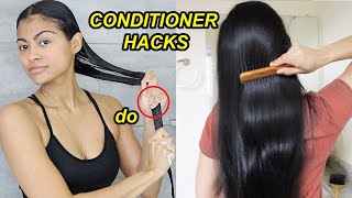 CONDITIONER HACKS & TIPS THAT WILL SAVE YOUR HAIR | How to use conditioner for smooth healthy hair screenshot 2