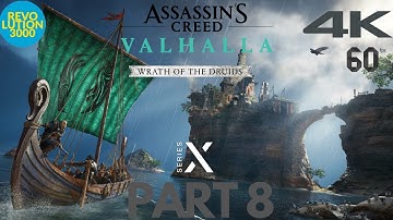 AC Valhalla Wrath of The Druids Part 8 - Foothold in Connacht - [4k 60FPS XSX] - (NO COMMENTARY)