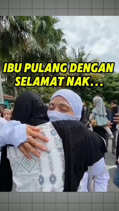 Ibu pulang nak... #momenharu