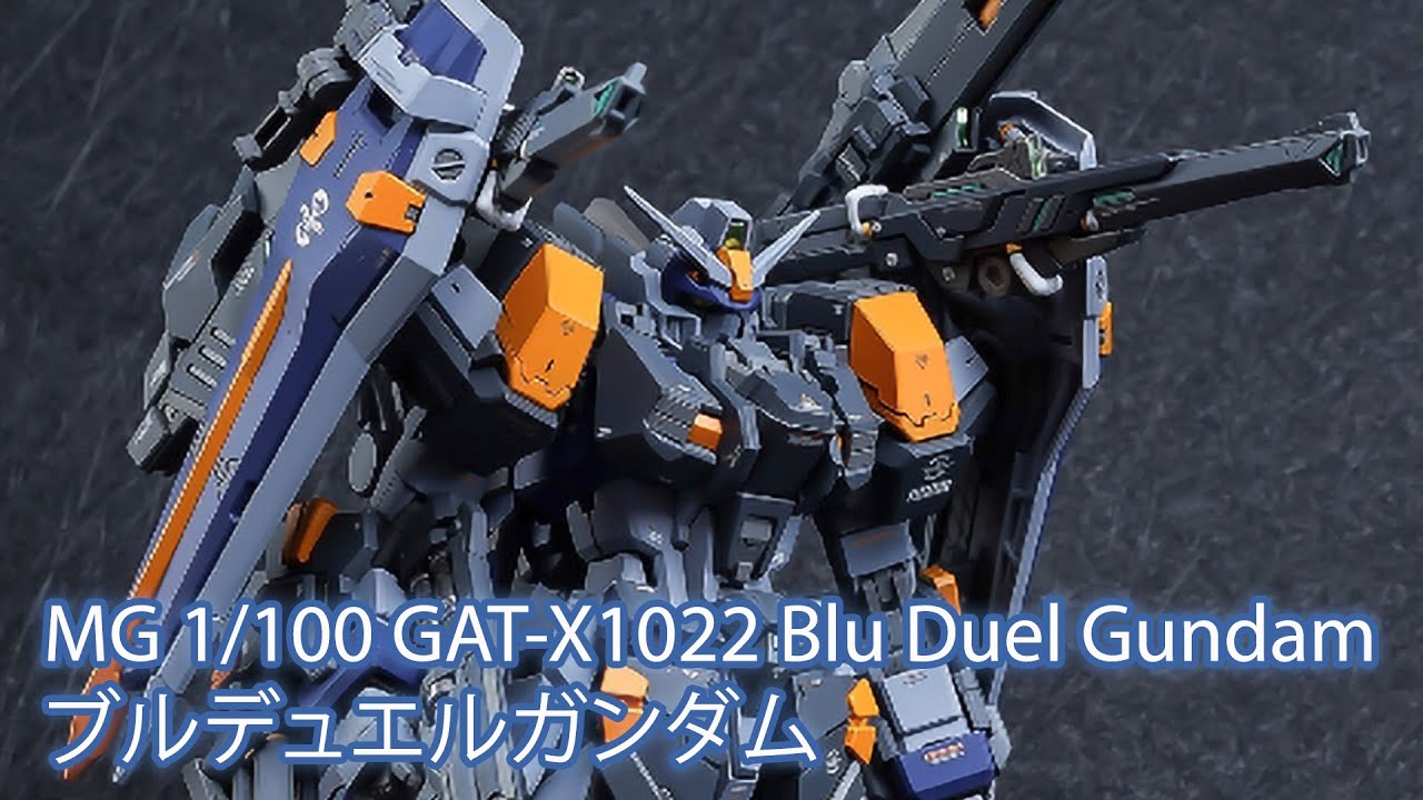 Mg 1 100 Gat X1022 Blu Duel Gundam Custom Build ブルデュエルガンダム Youtube Mg 1 100 Gat X1022 Blu Duel Gundam Custom Build ブルデュエルガンダム Youtube