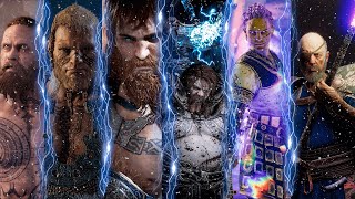 Kratos vs Todos los Dioses Aesir I God of War 4 / God of War Ragnarök