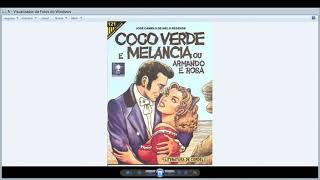 Coco verde e melancia. Literatura de cordel. Folhetos de romances de literatura de cordel.