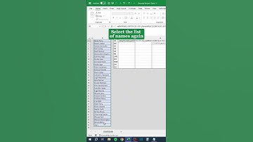Generate Random Teams in Excel‼️#excel #exceltips #shorts #ytshorts #shortsvideo #shortsfeed #data