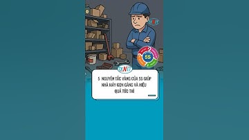 5 Nguyên Tắc Vàng Của 5S Trong Sản Xuất | TKNET | #shorts #tknet