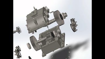 Đồ án: Hộp giảm tốc 2 cấp đồng trục- Vẽ Solidworks