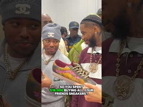 Key Glock went sneaker shopping for his friends 💰