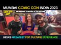 Mumbai comic con 2023  complete tour  indias greatest pop culture experience vlog