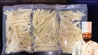 Frozen French Fries || How To Make Crispy French Fries Recipe  Chef Secret Recipes