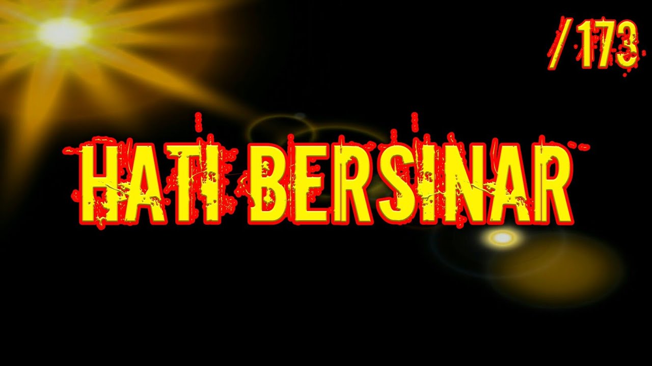 173 HATI BERSINAR - Kajian Kitab Al Hikam Oleh KH Yazid Bustomi (Pasuruan)