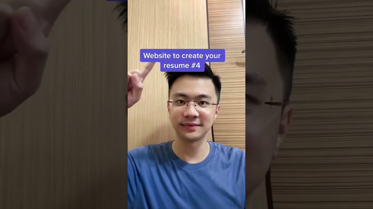 Create your resume from this website!! 