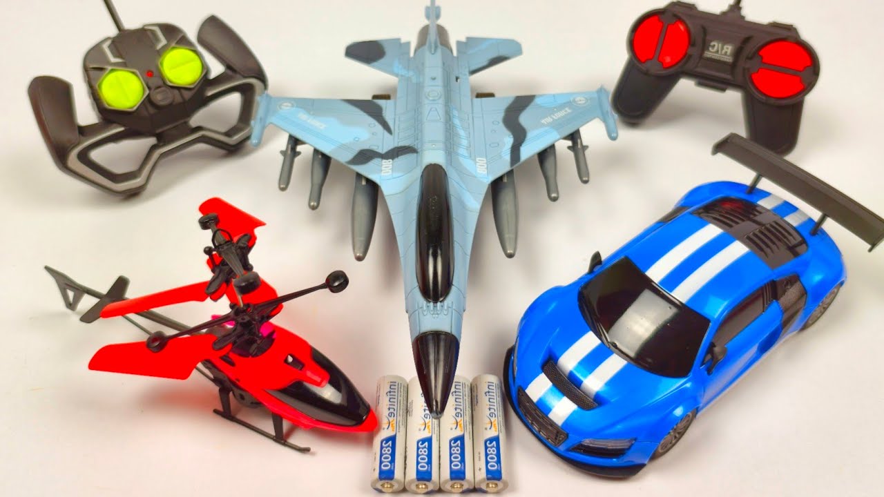 Radio Control Airplane A380 and Remote Control Racing Rc Car Unboxing ...