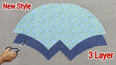🔥FAST AND EASY🔥 New Style DIY 3 Layer Face Mask | Face Mask Sewing Tutorial | Breathable Face Mask