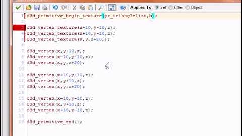 Game Maker 3d tutorial- primitives 2/3