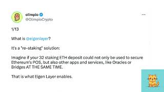 Crypto Airdrop - EigenLayer Staking