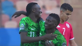 Nigeria U20 vs Tunisia U20 [4-0] AFCON U20 2023 | Flying Eagles Highlights