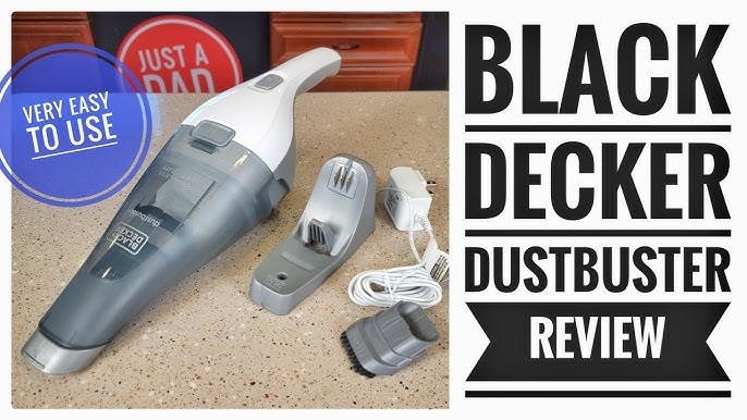 Black & Decker Dustbuster Cordless Handheld Vacuum Cleaner Review 