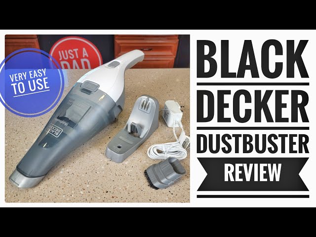 Black + Decker Quick Clean Hand Vacuum, Cordless, Dustbuster