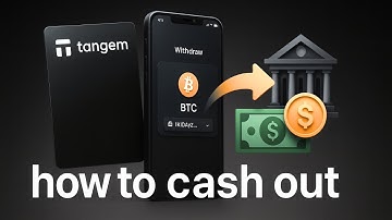 How To Cashout Crypto From Tangem Wallet (2025)