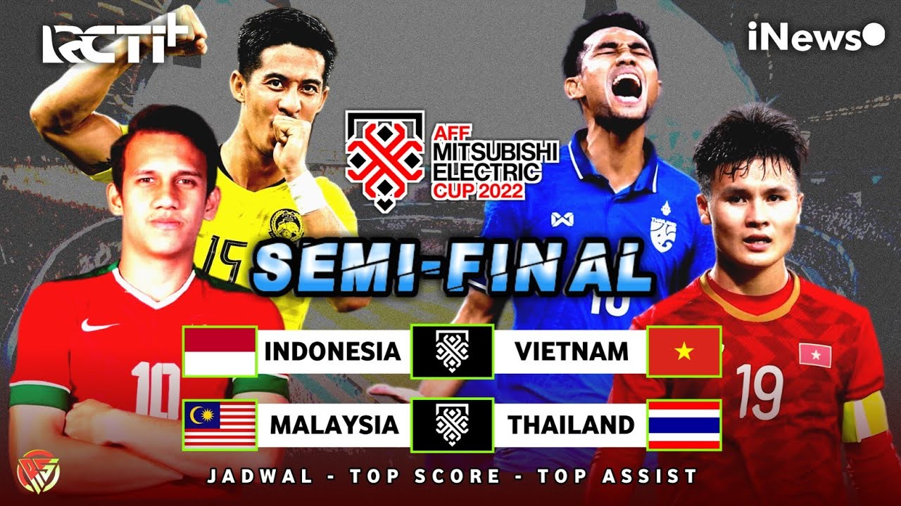 Jadwal Siaran Langsung Semifinal Piala AFF 2022 Hari Ini Indonesia vs