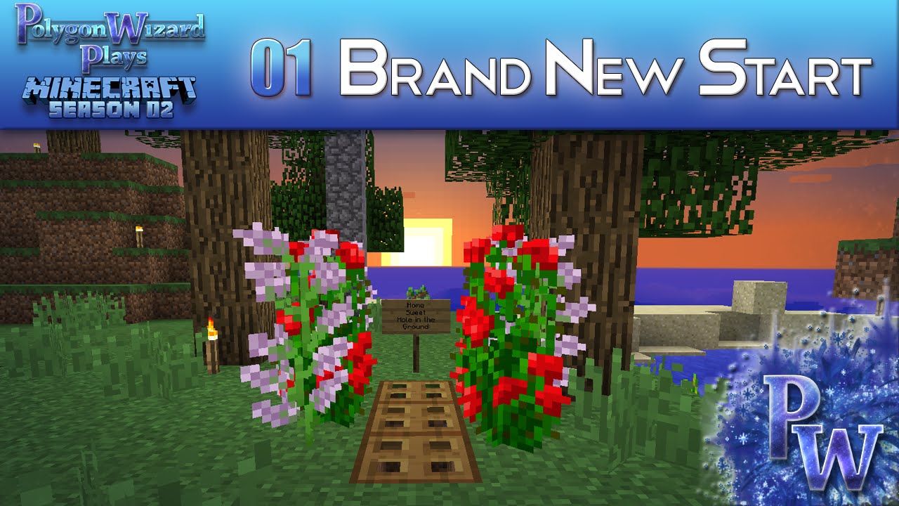 Polygon Wizard Plays Minecraft Season 02 :: Episode 01 - Brand New Start!