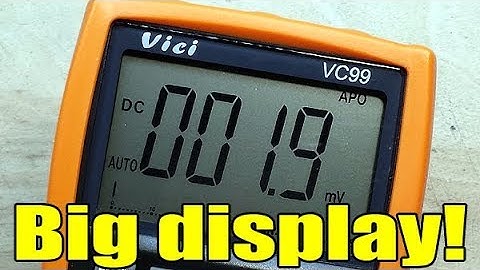 Vici VC99 Review & Teardown from Banggood