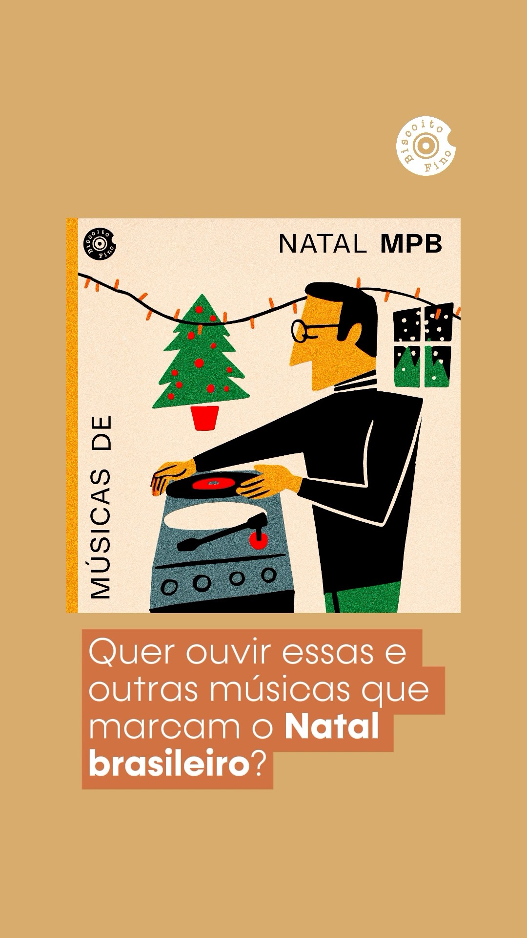 ?Você sabia que o Natal brasileiro tem uma trilha sonora cheia de histórias ? #biscoitofino
