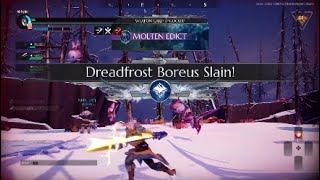 Dauntless- Getting Exotic Weapon Molten Edict Blueprint -Level Nyjiu