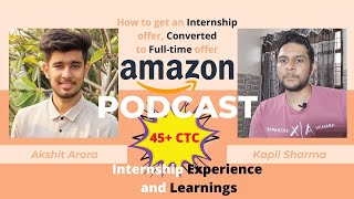 Tier 3  to Amazon | 45+ CTC | Interview Experience | SDE | SDE 1