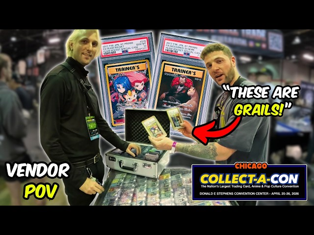 chicago pokemon card show The Market Is Still Hot! - Collect A Con Chicago | Pokemon Card Show Vendor  POV