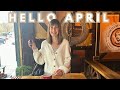 Hello april vlog  shopping baking new carry on cafe whats new and upcoming