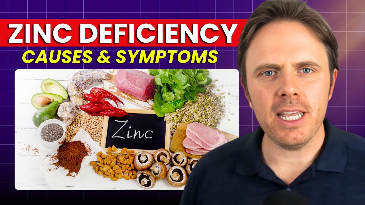 Zinc Deficiency Symptoms, Causes & How to Get More Zinc in Your Diet YouTube