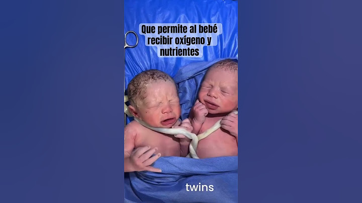 El cordón umbilical conecta al bebé desde su ombligo con la madre por medio de la placenta ❤️