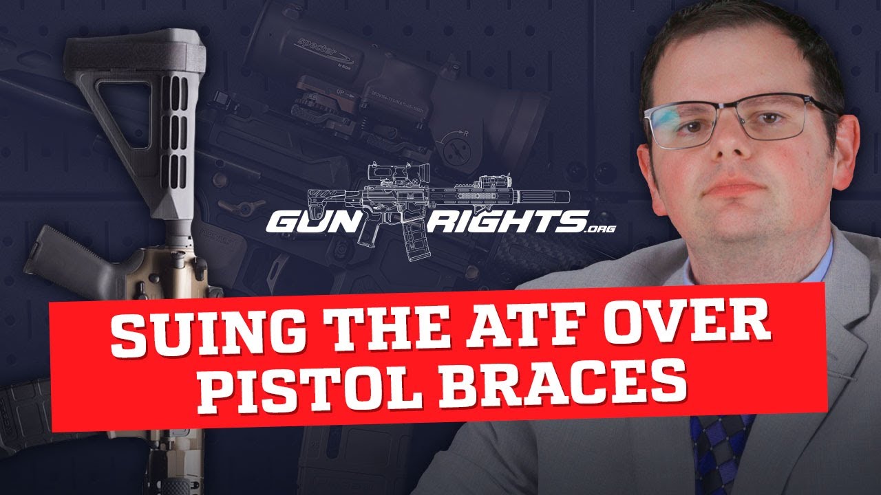 Pistol Brace Lawsuit FILED YouTube