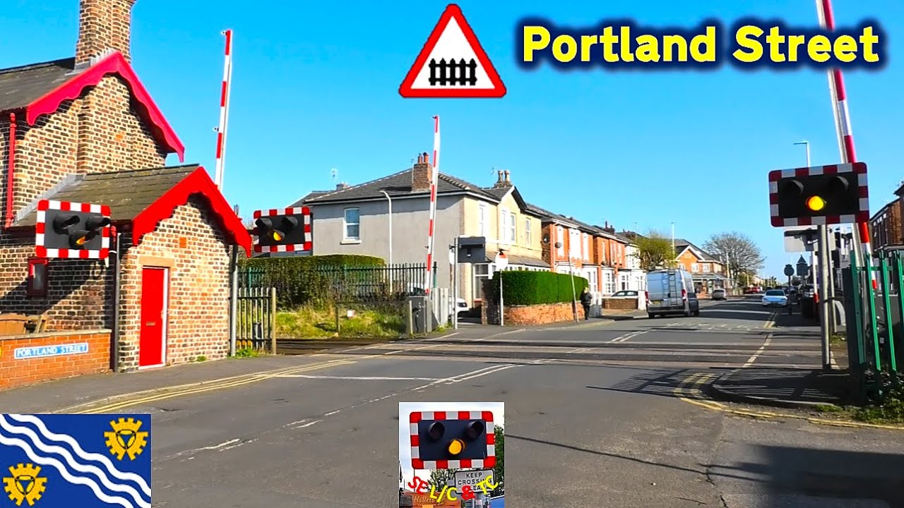 Southport (Portland Street) Level Crossing, Merseyside