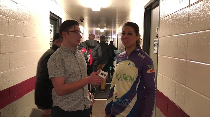 Robyn Silvernagle talks to Brady Lang following bi...