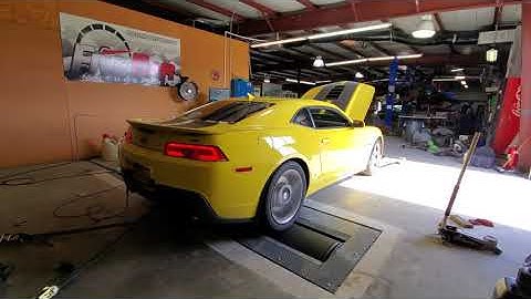 700hp 5th Gen Camaro Dyno Session