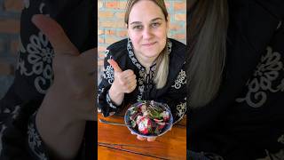 Crispy smashed radishes 5-minute appetizer recipe⏳ Quick and delicious,seasonal vegetables🌶️