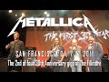 Metallica: The Second Fillmore Night, 7.12.2011