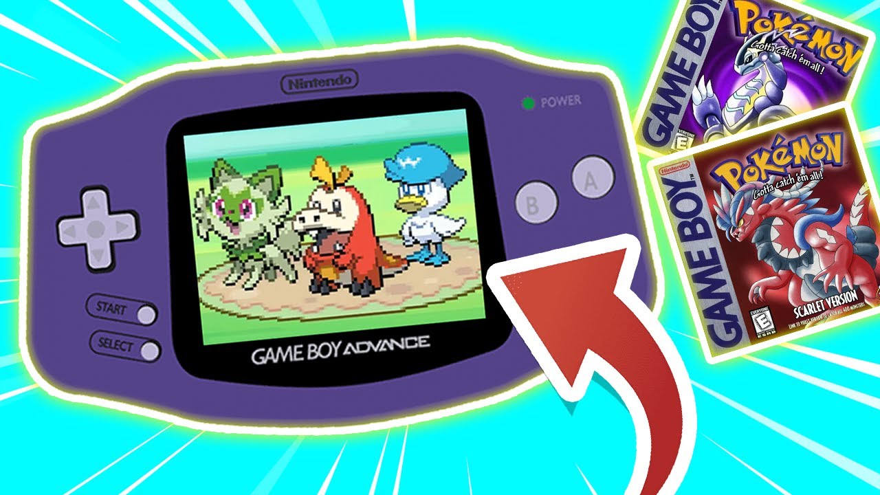 Play Game Boy Advance Pokemon Scarlet & Violet 1.7.2 Online in your browser  